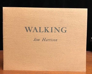 Item #12853 Walking. Jim Harrison