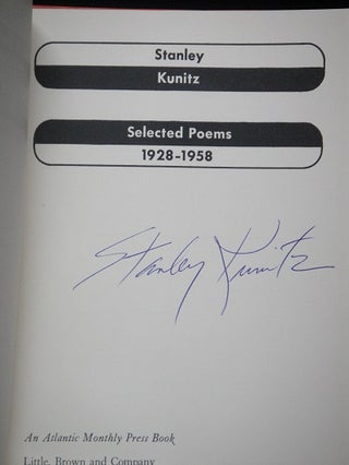 Selected Poems 1928-1958